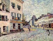 Alfred Sisley Strabe in Marly oil